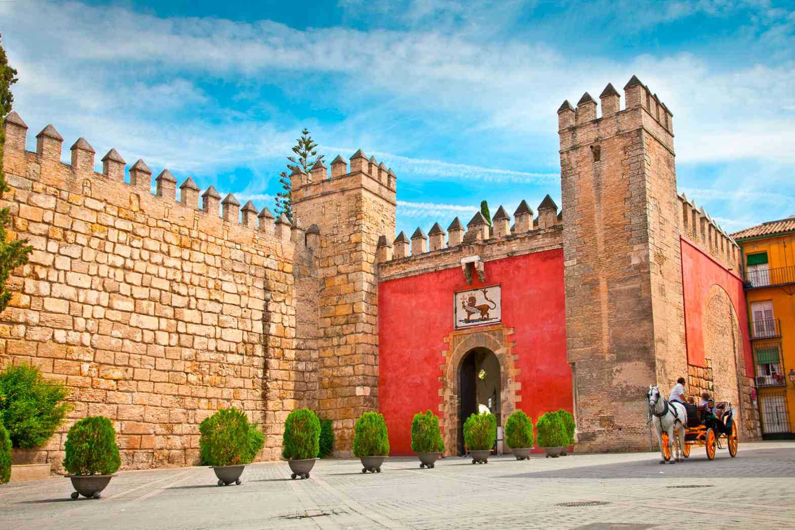 dónde comer cerca del real alcázar de sevilla