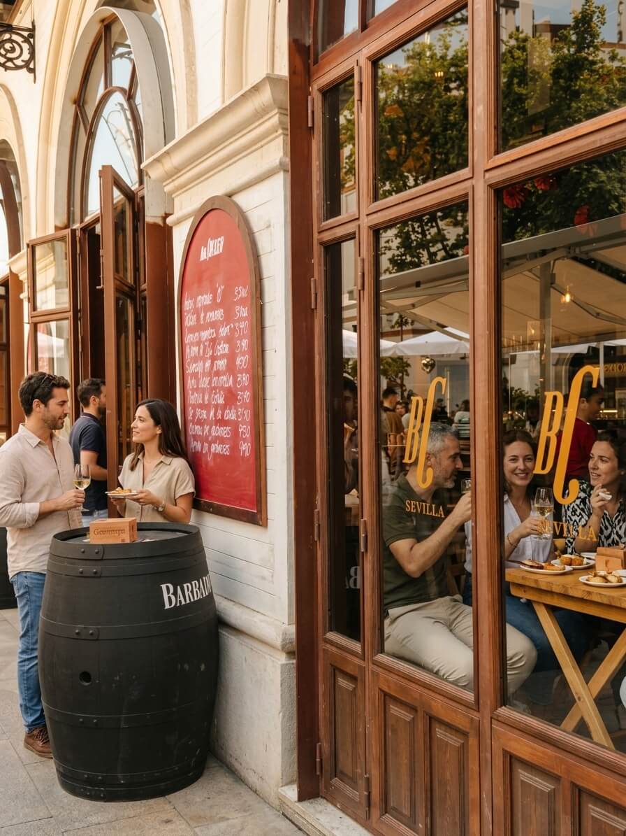 qué bares típicos visitar en sevilla